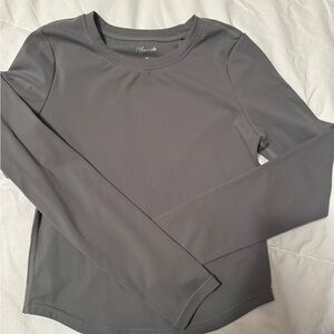 YoungLA Light Gray Long Sleeve Shirt